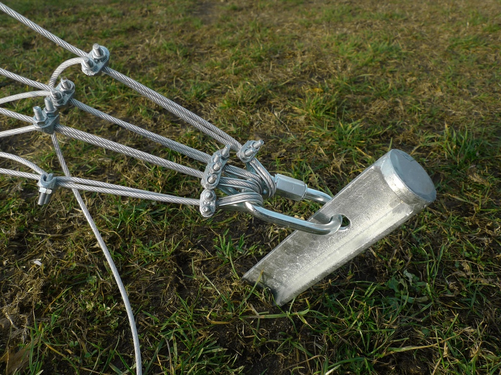 Häring aus verzinktem Stahl (330mm lang inkl. KSV)