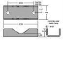 Einzelstück: DX Engineering OTMC-250P Montageklammer für Alu- & Stahlmasten