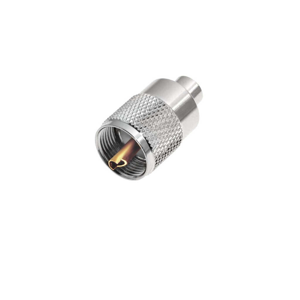 PL-Stecker PL-259/6 UHF Stecker für KOAX bis 5mm