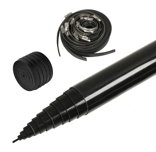 [MF18-SET1] 18m Fiberglasmast (inkl. Schellensatz)