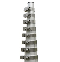 [MA095] 10m Aluminium Teleskop Mast - Portable Version