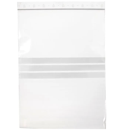 [VP6] Ziplock bag with labeling field (160x220mm / 90mµ)