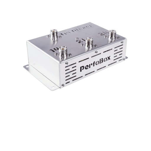 [SP-LBS-PB-TP200] LBS (Low Band Systems) Triplexer Perfo Box-200 für 14-21-28 MHz